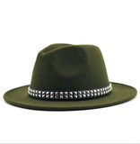 Fashion Wool Men's Fedora Hat - webtekdev