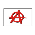 Freedom red anarchy flag Decoration banner 90*150cm/ 3x5ft flag for hanging - webtekdev