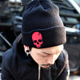 Punk Wool Cap New Fashion Autumn Winter Men Women Hip-hop Skull Bone Knitted Hat Casual Mask Warmer Halloween Gorros - webtekdev