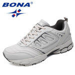 BONA New Style Men Running Shoes Ourdoor Jogging Trekking Sneakers Lace Up Athletic Shoes Comfortable Light Soft Free Shipping - webtekdev