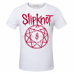 New Hot Summer Casual T-shirt Printing Rock Punk Rock Band Slipknot T Shirts Punk Hiphop Streetwear Tshirts Fashion - webtekdev