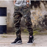 Fashion Classical Army Pants High Street Cotton Jeans Men Jogger Pants Brand Designer Big Pocket Military Cargo Pants Men Jeans - webtekdev