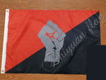 3x5ft Flag Large Indoor Outdoor anarchy Flag with Sosyalist force freedom custom hobby History banner flag - webtekdev