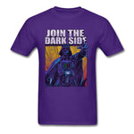 Star Wars Dark Side Darth Vader T-shirt 2018 Printed Men T Shirt Loose Street Style 80s Vintage Designer Tshirt Hip Hop - webtekdev