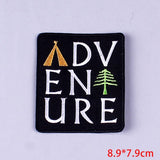 Pulaqi Punk Metal Band Cloth Patches Embroidered Patches For Clothing Applique Rock Music Fans Badges Stickers Iron on Patches F - webtekdev
