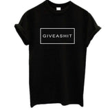 Give T-shirt aesthetic tumblr tees sarcasm 90s women fashion tops unisex summer pplular tshirt harajuku goth cotton grunge shirt - webtekdev