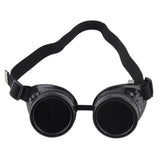 2019 Fashion Retro Steampunk Cyber Goggles Glasses Cyber Goggles Steampunk Glasses Vintage Retro Welding Punk Gothic Sunglasses - webtekdev