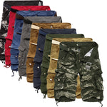 2020 New Cargo Shorts Men Summer Hot Sale Quality Casual Men Shorts Cotton Camouflage Military Fashion Mens Cargo Shorts Plus 40 - webtekdev
