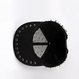 High Quality Hip Hop Caps Hats Punk Hedgehog Hat Bigbang Personality Jazz Snapback Cap Men Women Spike Studs Rivet Hat Punk Styl - webtekdev