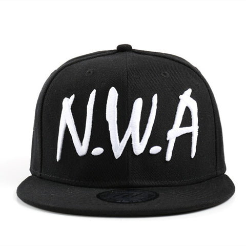 2017 new Compton men&women Snapback sport Baseball Cap Vintage Black NWA letter Gangsta Hip-hop hat (Black) - webtekdev