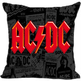Custom Decorative Pillowcase Music Band Acdc Style Square Zippered Pillow Cover 35X35,40x40,45x45cm(One Side)180516-54 - webtekdev