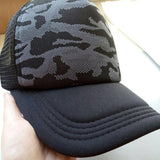 1pcs New Women Cap Female Summer Camouflage Baseball Cap Outdoor Casual Adjustable Sports Mesh Hat - webtekdev