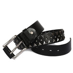 Genuine Leather Heavy Metal Belt - webtekdev