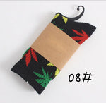 Winter high Quality Harajuku chaussette Style Weed Socks For Women Men's Cotton Hip Hop Socks Man Meias Mens Calcetines - webtekdev