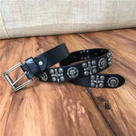 Genuine Leather Metalhead Belt - webtekdev