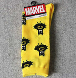 Marvel Comics Hero General Mens Socks cartoon Iron Man Captain America Knee-High Warm Stitching pattern Antiskid Casual Sock - webtekdev