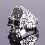 FDLK   European Masonic Skull Men Rings Vintage Gothic Punk Mystic Glory Male Finger Rings Anel Masculino Jewelry - webtekdev