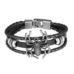 New Design Hot Retro Skull Bracelets Fashion Jewelry Leather Bracelet Men Wristband Anchor Bracelets For Women Best Gift Pulsera - webtekdev