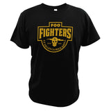 Foo Fighters T Shirt S.F. Valley Rock Band Tshirt Fashion Casual Breathable Fitness Crew Neck EU Size 100% Cotton Tops - webtekdev