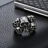 Vintage Men Ring Jewelry for Women Gothic Punk Skull Jewelry Rings Male Anniversary Gifts for Men Hip Hop - webtekdev