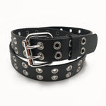 Women's Punk Style Leather Belt - webtekdev