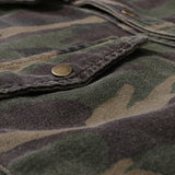 Denim Shirt Men Korean Wash Camouflage Jean Long Sleeve Casual Shirts High Grade Hip Hop Streetwear Sportswear Overalls Outwear - webtekdev