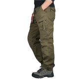 New 2019 Men Cargo Pants Multi Pockets Military Tactical Pants Men Outwear Streetwear Army Straight Slacks Casual Long Trousers - webtekdev