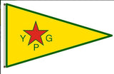 YPG Flag Kurdish Rojava Kurdistan - webtekdev