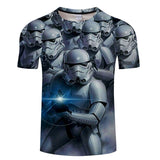 Hip Hop 3D Star Wars Printed T Shirt Men Tee Tops Famous Movie Design Tee Shirt For Male Summer Short Sleeve TShirt Homme - webtekdev