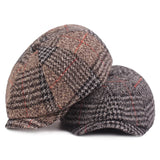 RoxCober Winter Hats Warm Wool Thicken Newsboy Caps for mens Vintage Octagonal Hat Detective Painter Hats Retro Flat Caps 399 - webtekdev