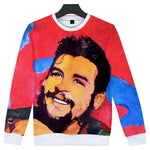 2019 Aikooki Hot Sale Che Guevara O-Neck Men/Women Fashion Casual No cap Sweatshirt 3D Print Che Guevara Pullover Streetwear top - webtekdev