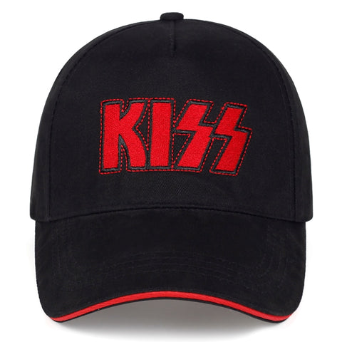 New letter KISS embroidery baseball cap fashion hip hop caps men and women universal hat outdoor sports trucker hats - webtekdev