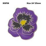 Red-black Star Lapel Pin  Badge Enamel Pin badge brooch Lapel pin Jeans shirt Cool Jewelry Gift XY0496 (XY0496) - webtekdev