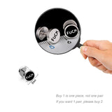 Fashion Black Stainless Steel Earrings Women Men's Barbell Dumbbell Punk Gothic Piercing Stud Earring for Men 2020 - webtekdev