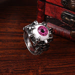 Unisex Women's Men's Punk Eyes Claw Biker Gothic Ring Size 8 9 10 11  J026 - webtekdev