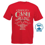 Johnny Cash Country Rock N Roll T Shirt S M L Xl 2Xl New Official T Shirt - webtekdev