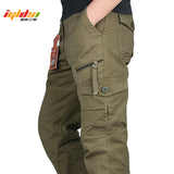 New 2019 Men Cargo Pants Multi Pockets Military Tactical Pants Men Outwear Streetwear Army Straight Slacks Casual Long Trousers - webtekdev