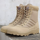 Men Desert Tactical Military Boots Mens Work Safty Shoes Zapatos De Mujer Army Boot Zapatos Ankle Lace-up Combat Boots Size 46 - webtekdev