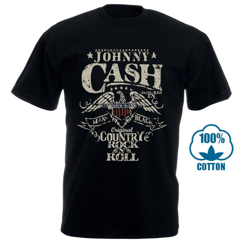 Johnny Cash Country Rock N Roll T Shirt S M L Xl 2Xl New Official T Shirt - webtekdev