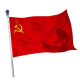 Red Flag Communist Hammer & Sickle - webtekdev