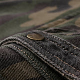 Denim Shirt Men Korean Wash Camouflage Jean Long Sleeve Casual Shirts High Grade Hip Hop Streetwear Sportswear Overalls Outwear - webtekdev