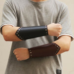 1 Piece  Fitness Gym Sport Wrist Wrap Bandage Hand Support Wristband Leather Arm Leather Armor Studs Wristband Bracer Support - webtekdev