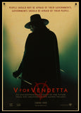 V for Vendetta Poster Classic Movie Retro Poster Kraftpaper Wall Decor for Home Bar Living room dining room decoration painting - webtekdev