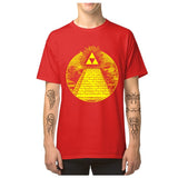 TriForce Of Providence T Shirt Men Legend Of Zelda T-shirt Novelty Illuminati Eye Man TShirt Summer Tee Shirts Drop Shipping - webtekdev