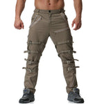 Top Quality Metal Decoration Zippers Cargo Pants Hip Hop Jogger High Street Sweatpants Drop Shipping ABZ183 - webtekdev