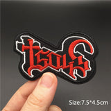 Rock Music Metal Band Patches Iron On For Clothing Punk Embroideried Patch Badges Clothes Stickers DIY Appliques Stripes - webtekdev