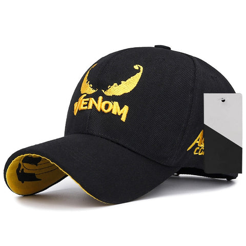2019 New Venom Embroidery Baseball Cap Couple Hip Hop Cotton Hat Fashion Golf hats Outdoor Sports Caps - webtekdev