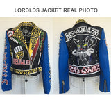 LORDLDS Women Leather Jacket New Streetwear Biker Punk Style Ladies Moto Printed Jackets coat outwear for woman - webtekdev