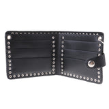 THINKTHENDO Fashion Men's Cool Punk Gothic Western Skull Clutch Purse Wallets Card Coin Holder Small Bag Chain 2018 New Hot - webtekdev