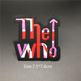 Rock Music Metal Band Patches Iron On For Clothing Punk Embroideried Patch Badges Clothes Stickers DIY Appliques Stripes - webtekdev
